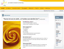 Tablet Screenshot of lesoleil.be